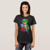 AnimalsAtPlay Bright Colorful Hummingbird T-shirt (Voorkant volledig)