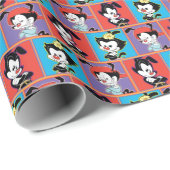 Animaniacs | Afbeelding van Yakko, Dot en Wakko-fl Cadeaupapier (Rol Hoek)