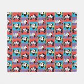 Animaniacs | Afbeelding van Yakko, Dot en Wakko-fl Fleece Deken (Voorkant (Horizontaal))