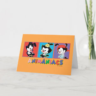 Animaniacs   Afbeelding van Yakko, Dot en Wakko-fl Kaart
