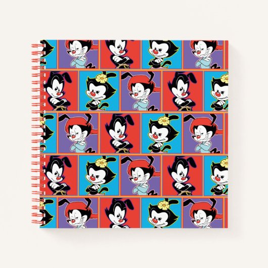 Animaniacs | Afbeelding van Yakko, Dot en Wakko-fl Notitieboek (Voorkant)