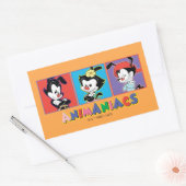 Animaniacs | Afbeelding van Yakko, Dot en Wakko-fl Rechthoekige Sticker (Envelop)