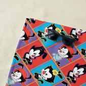 Animaniacs | Afbeelding van Yakko, Dot en Wakko-fl Strandlaken (In situ)