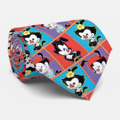 Animaniacs | Afbeelding van Yakko, Dot en Wakko-fl Stropdas (Opgerold)