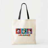 Animaniacs | Afbeelding van Yakko, Dot en Wakko-fl Tote Bag (Voorkant)