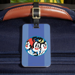 Animaniacs Cirkel Warner Siblings Grafisch Bagagelabel
