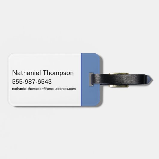 Animaniacs | Cirkel Warner Siblings Grafisch Bagagelabel (Achterkant horizontaal)