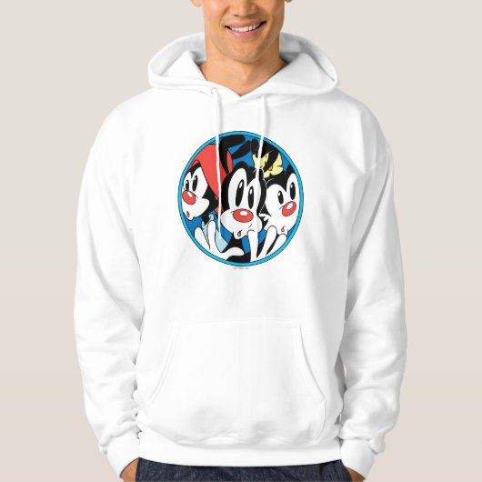 Animaniacs | Cirkel Warner Siblings Grafisch Hoodie (Voorkant)