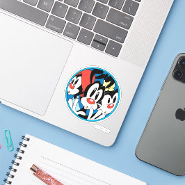 Animaniacs | Cirkel Warner Siblings Grafisch Sticker