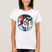Animaniacs | Cirkel Warner Siblings Grafisch T-shirt (Voorkant)