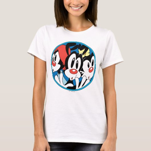 Animaniacs | Cirkel Warner Siblings Grafisch T-shirt (Voorkant)
