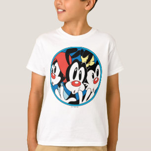 Animaniacs Cirkel Warner Siblings Grafisch T-shirt