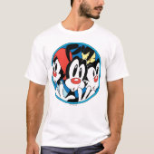 Animaniacs | Cirkel Warner Siblings Grafisch T-shirt (Voorkant)