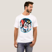 Animaniacs | Cirkel Warner Siblings Grafisch T-shirt (Voorkant volledig)