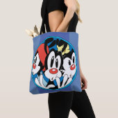 Animaniacs | Cirkel Warner Siblings Grafisch Tote Bag (Dichtbij)