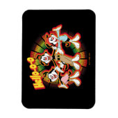 Animaniacs | Hallo-o-o Retro Equalizer Graphic Magneet (Verticaal)