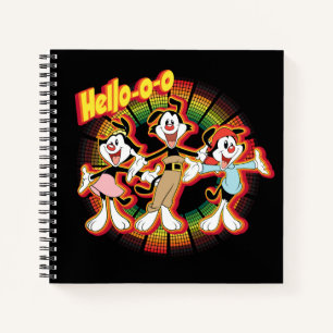 Animaniacs   Hallo-o-o Retro Equalizer Graphic Notitieboek