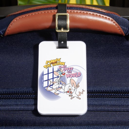 Animaniacs | Overname wereldbeeld Bagagelabel (Voorkant Insitu 2)