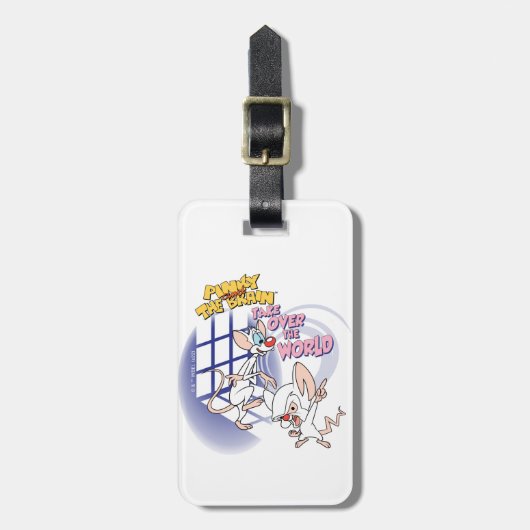 Animaniacs | Overname wereldbeeld Bagagelabel (Voorkant verticaal)