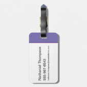 Animaniacs | Overname wereldbeeld Bagagelabel (Achterkant verticaal)