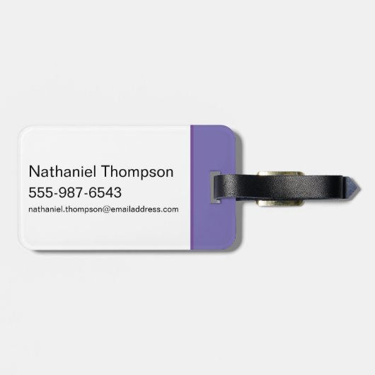 Animaniacs | Overname wereldbeeld Bagagelabel (Achterkant horizontaal)