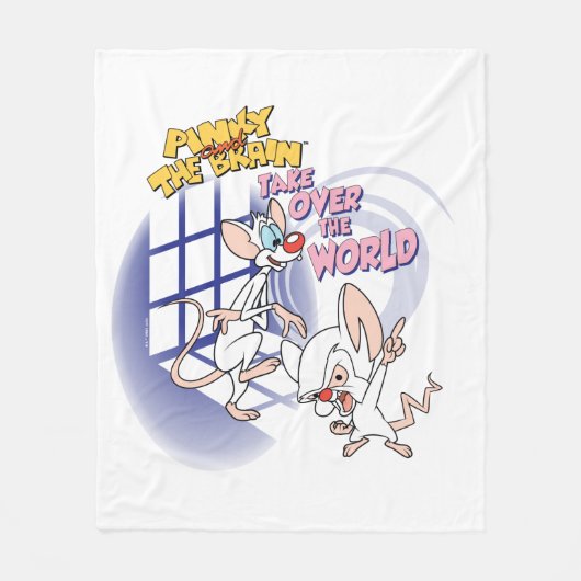 Animaniacs | Overname wereldbeeld Fleece Deken (Voorkant)