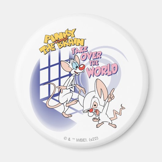 Animaniacs | Overname wereldbeeld Magneet (Voorkant)