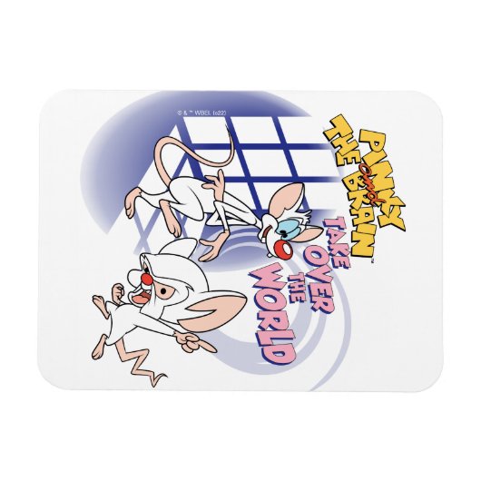 Animaniacs | Overname wereldbeeld Magneet (Horizontaal)