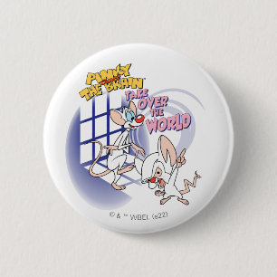 Animaniacs   Overname wereldbeeld Ronde Button 5,7 Cm