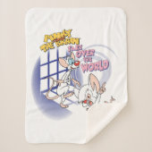 Animaniacs | Overname wereldbeeld Sherpa Deken (Voorkant)