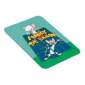 Animaniacs | Pinky and The Brain Cage Graphic Magneet (Rechterzijde)