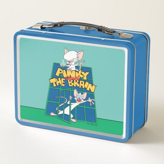 Animaniacs | Pinky en Brain Cage Graphic (Achterkant)