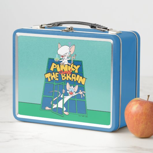 Animaniacs | Pinky en Brain Cage Graphic (In situ)