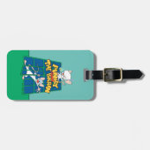Animaniacs | Pinky en Brain Cage Graphic Bagagelabel (Voorkant horizontaal)