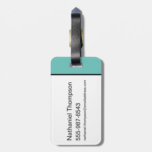 Animaniacs | Pinky en Brain Cage Graphic Bagagelabel (Achterkant verticaal)