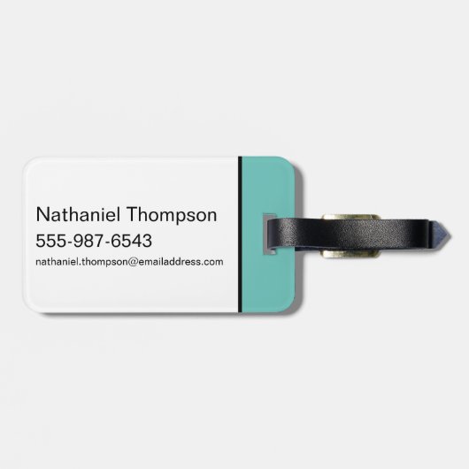 Animaniacs | Pinky en Brain Cage Graphic Bagagelabel (Achterkant horizontaal)