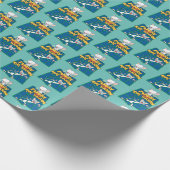 Animaniacs | Pinky en Brain Cage Graphic Cadeaupapier (Hoek)