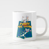 Animaniacs | Pinky en Brain Cage Graphic Grote Koffiekop (Rechts)