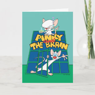 Animaniacs   Pinky en Brain Cage Graphic Kaart
