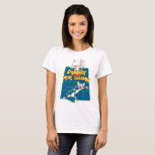 Animaniacs | Pinky en Brain Cage Graphic T-shirt (Voorkant volledig)