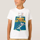 Animaniacs | Pinky en Brain Cage Graphic T-shirt (Voorkant)