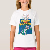 Animaniacs | Pinky en Brain Cage Graphic T-shirt (Voorkant)