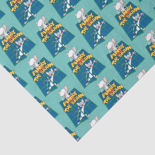 Animaniacs | Pinky en Brain Cage Graphic Tissuepapier (Detail)