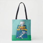 Animaniacs | Pinky en Brain Cage Graphic Tote Bag (Voorkant)