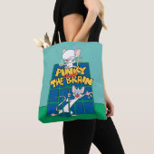 Animaniacs | Pinky en Brain Cage Graphic Tote Bag (Dichtbij)
