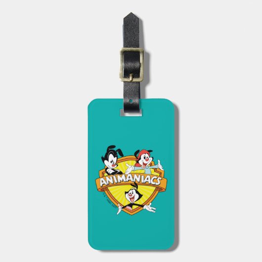 Animaniacs | Warner Brothers & Zuster WB Shield Bagagelabel (Voorkant verticaal)