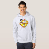 Animaniacs | Warner Brothers & Zuster WB Shield Hoodie (Voorkant volledig)