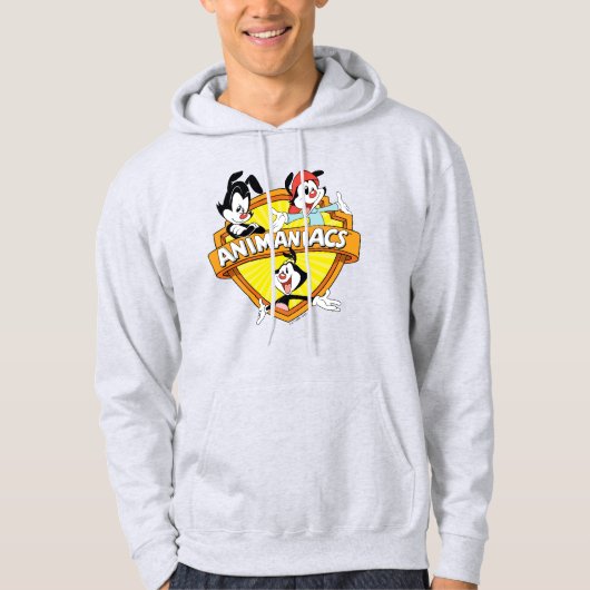 Animaniacs | Warner Brothers & Zuster WB Shield Hoodie (Voorkant)