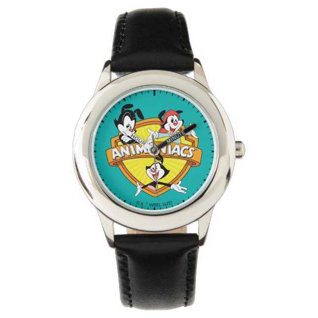 Animaniacs | Warner Brothers & Zuster WB Shield Horloge (Voorkant)