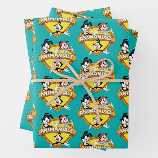 Animaniacs | Warner Brothers & Zuster WB Shield Inpakpapier Vel (In situ)